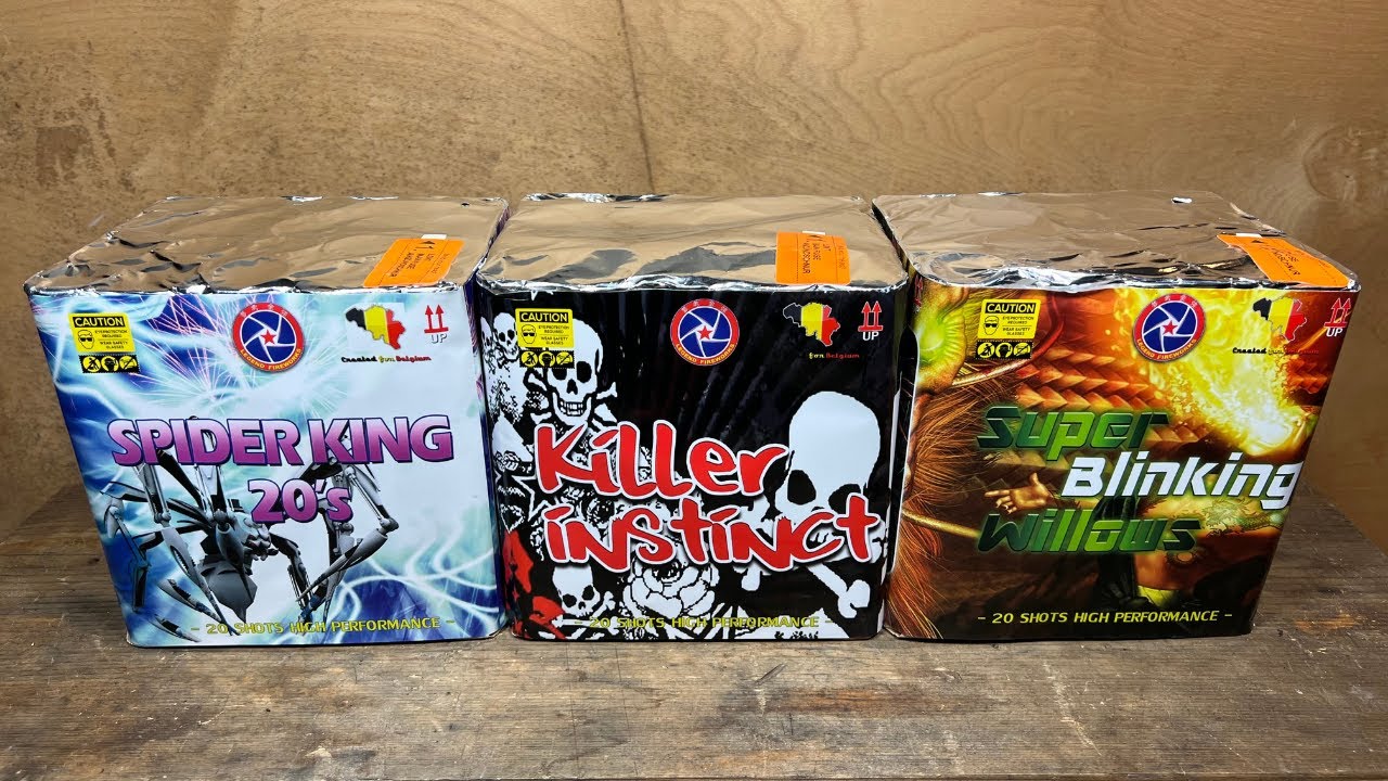 The Legend Pack | 3x20 shots | Rubro Vuurwerk