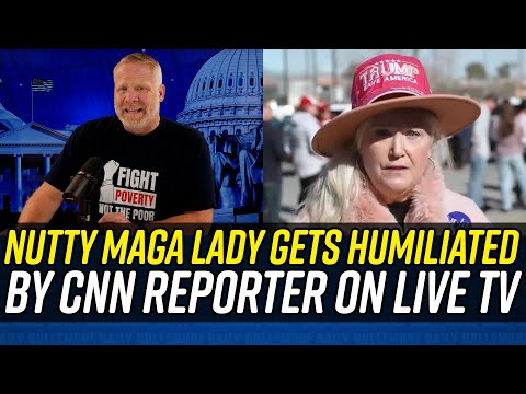 Wacky MAGA Cult Member EXPOSES HERSELF AS IDIOT in CNN Interview!!!