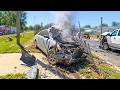 When High-speed Police Chases End in TOTAL DISASTER! #24