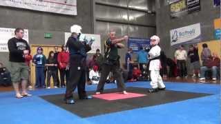FFMAC Extreme Demo Team member Kaitlan Point Sparring.MTS