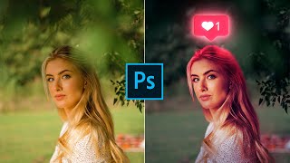 Glowing Social Media Icon Effect In Photoshop - Photo Manipulation Tutorial