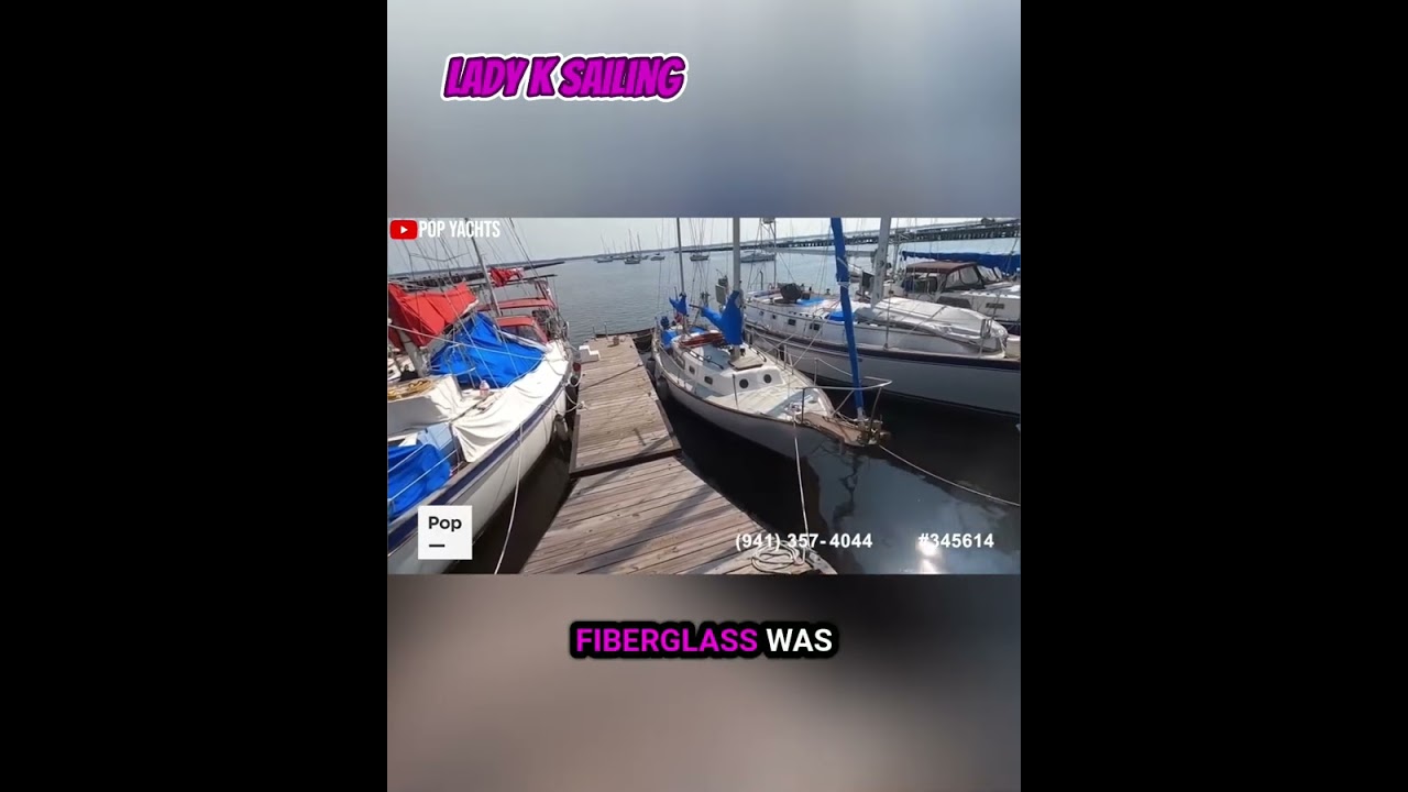 ⁣Fiberglass Boats 🚤 The Weird 🤔 Plastic Revolution Explained! ⛵️ #fiberglass #sailboats #plastic