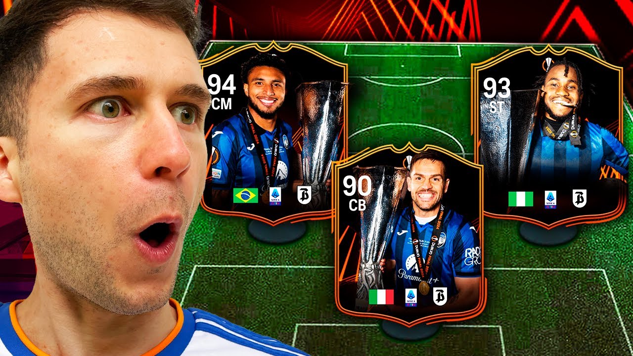MONTEI O ATALANTA CAMPEÃO DA EUROPA LEAGUE! EA FC 24 ULTIMATE TEAM