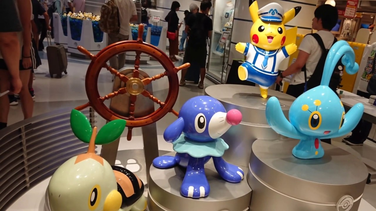 ポケモンセンターヨコハマに行ってみた 19 8 8 Youtube