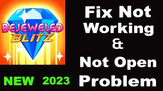 How To Fix Bejeweled Blitz App Not Working | Bejeweled Blitz Not Open Problem | PSA 24 screenshot 2