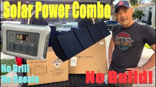 Gear Review AllPowers R1500 Solar Power Station Combo.  Power For Your No Build Camper