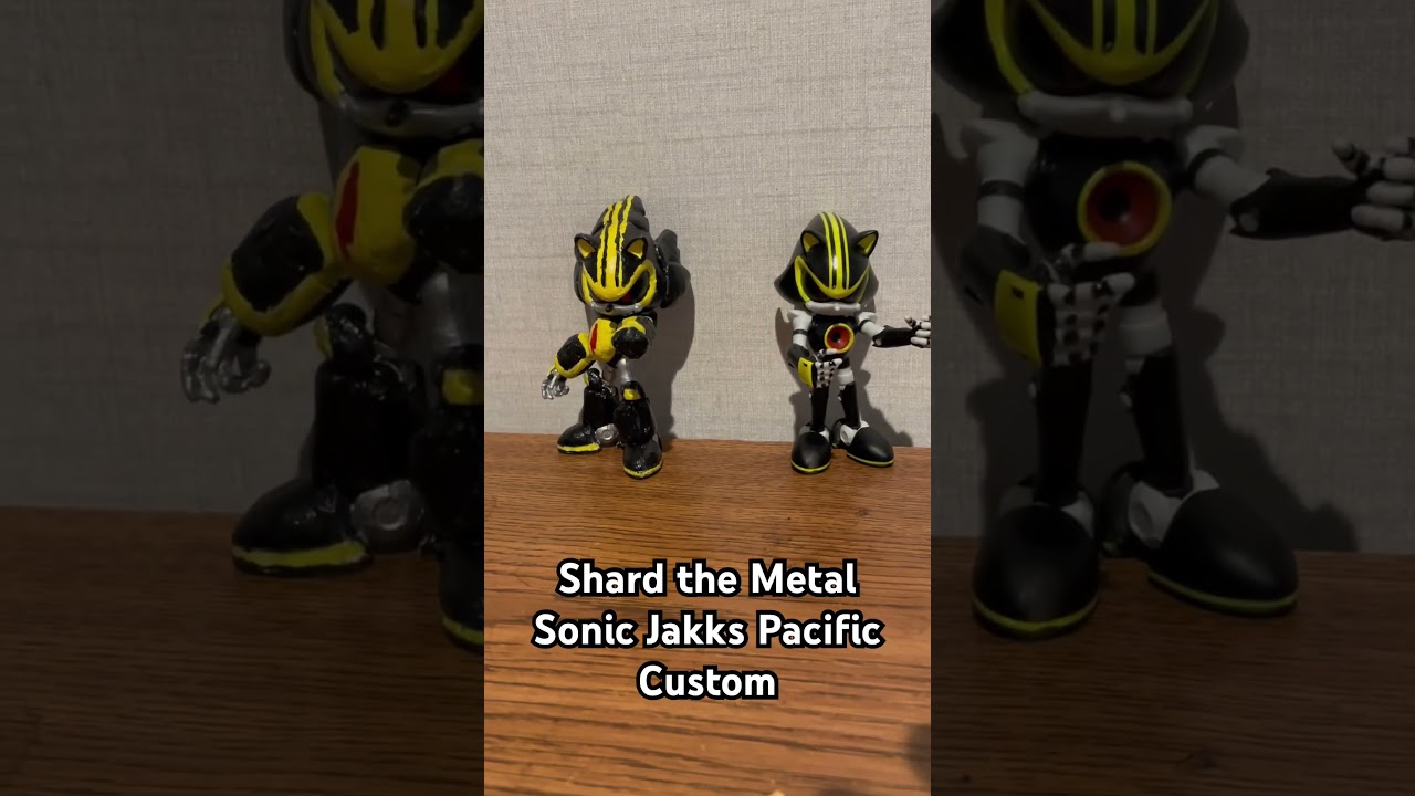 Shard the Metal Sonic Jakks Pacific Custom Figure 
