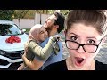 200TH VIDEO!! (SURPRISING SISTER WITH DREAM CAR!) - Zane Hijazi Reaction