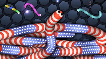 HOW BIG CAN I GROW? SLITHER.IO (Random Crap Friday)
