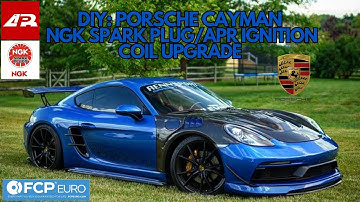 DIY: NGK Spark Plug/APR Ignition Coils upgrade on my Porsche Cayman 718 (FCP Euro in 4k!)