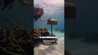 You Have To Dive To Send Mail #facts #mindblowingplaces #shorts #trivia #travel #worldfacts