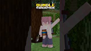 Best bedrock backpack? #minecraft #bedrock #addon #fyp #viral