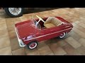 1983 Pedal car Moskvich - Restoration