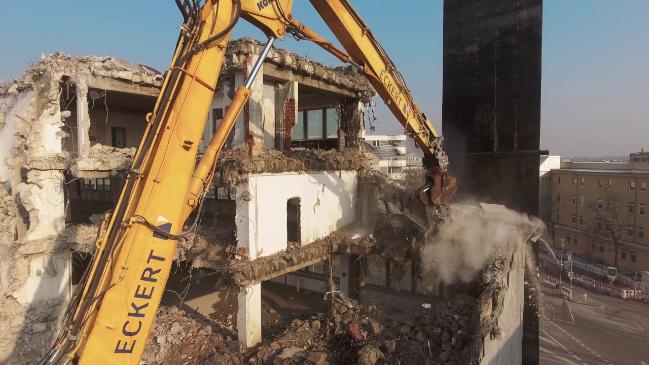 Eckert Industrieabbruch - Abbruch in Stuttgart - building deconstruction in stuttgart