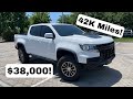 2022 Chevy Colorado ZR2 V6 POV Test Drive &amp; Review