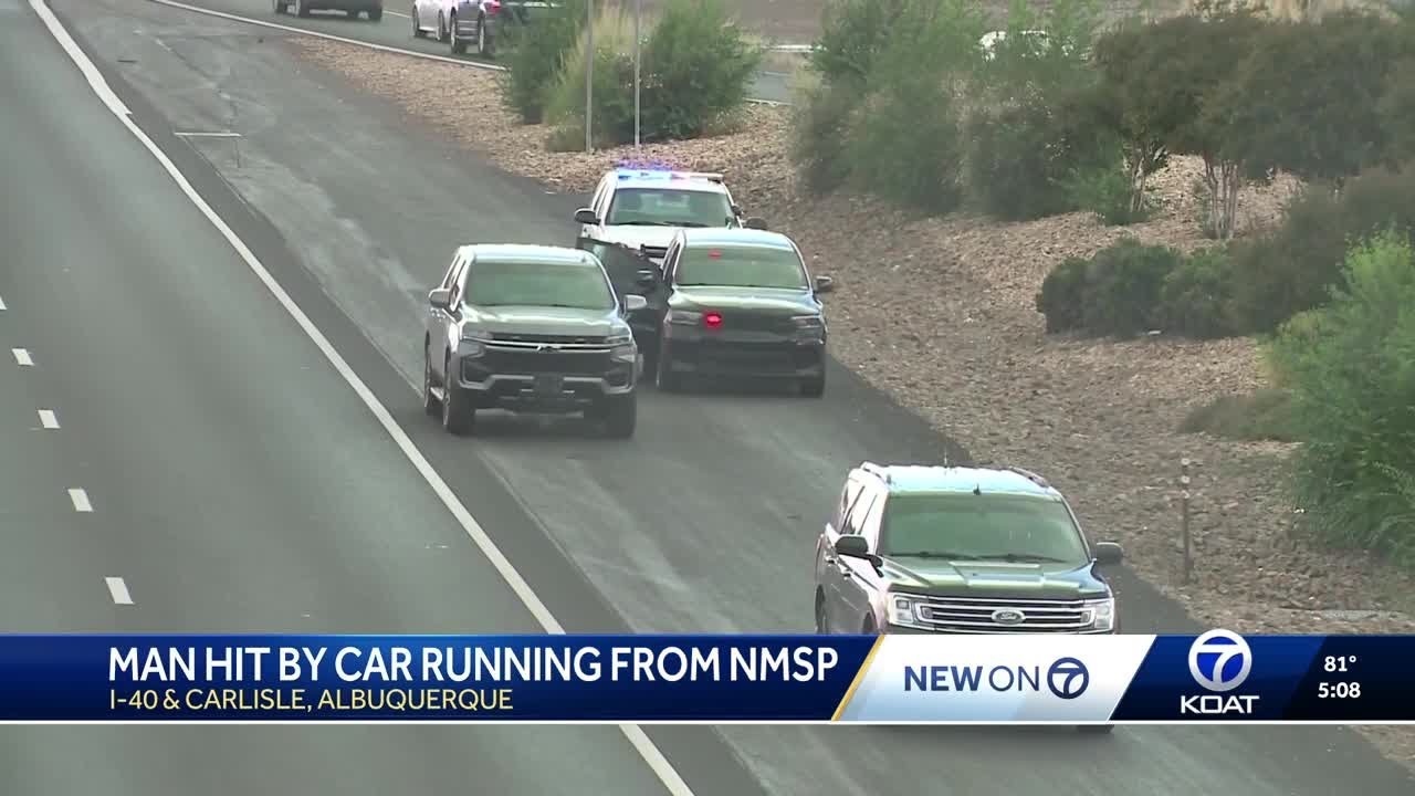 Man dies after being hit by car while running from New Mexico State ...