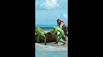 Mr. Green Finding His Friends in Pirates of the Caribbean