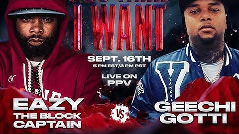 Eazy vs Geechi (I Do What  I Want)