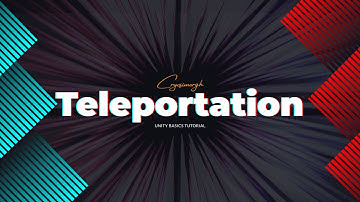 unity teleporter | teleportation tutorial | teleport player to location