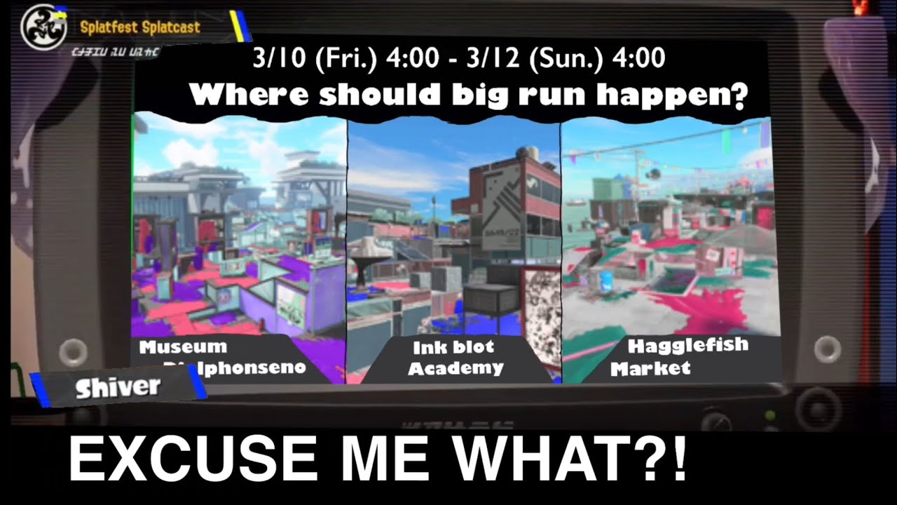 Splatoon 3 big run themed splatfest concept #splatoon3 - YouTube