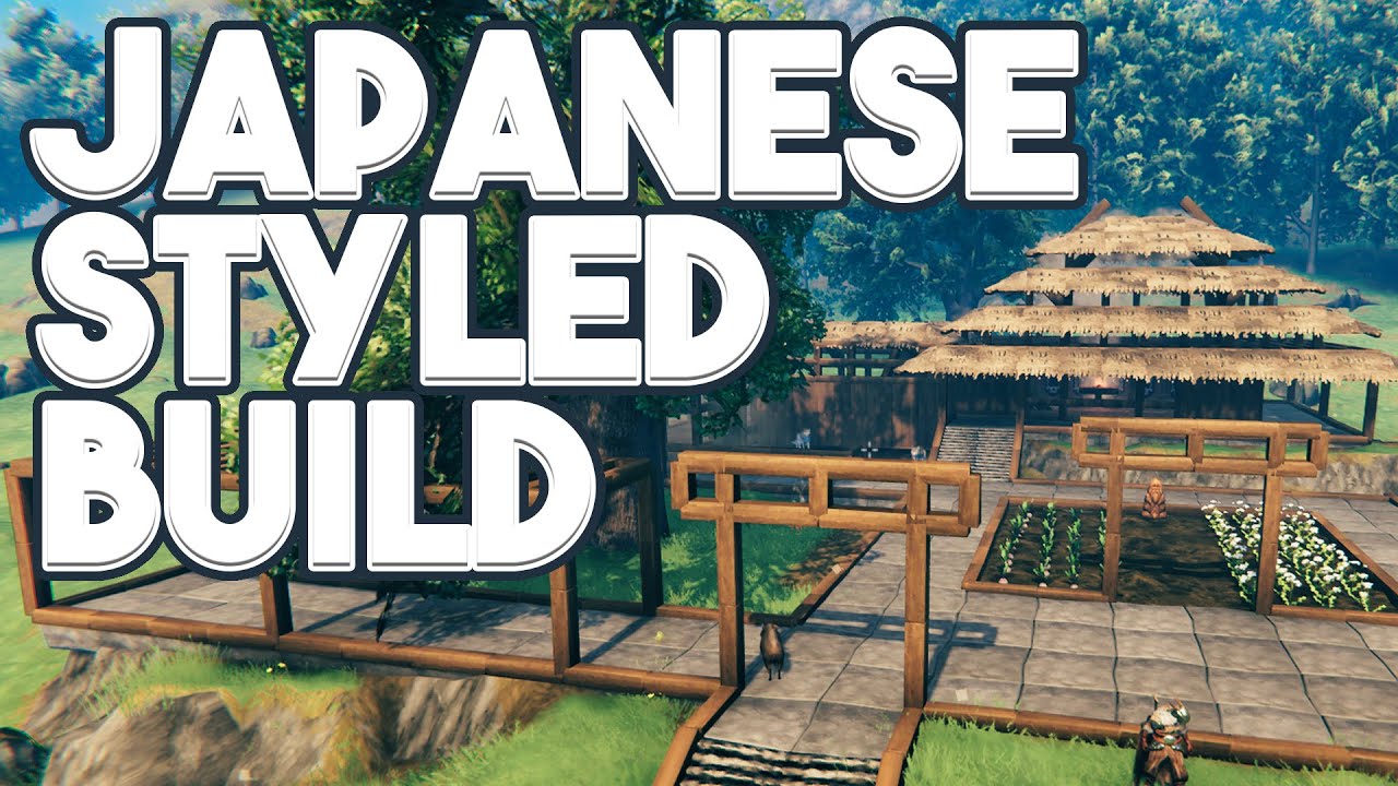 How to Build a Japanese Styled Base Valheim YouTube