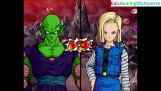 Piccolo VS Android 18 On Very Strong Difficulty In A Dragon Ball Z Budokai Tenkaichi 3 Match screenshot 2