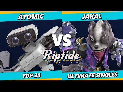 Riptide 2026 - Atomic (ROB) Vs. Jakal (Wolf) Smash Ultimate - SSBU