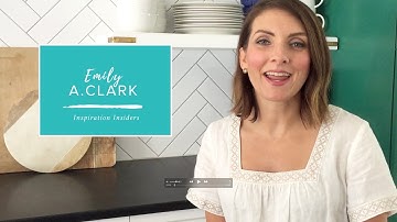 How to Style Open Kitchen Shelves | Emily A. Clark