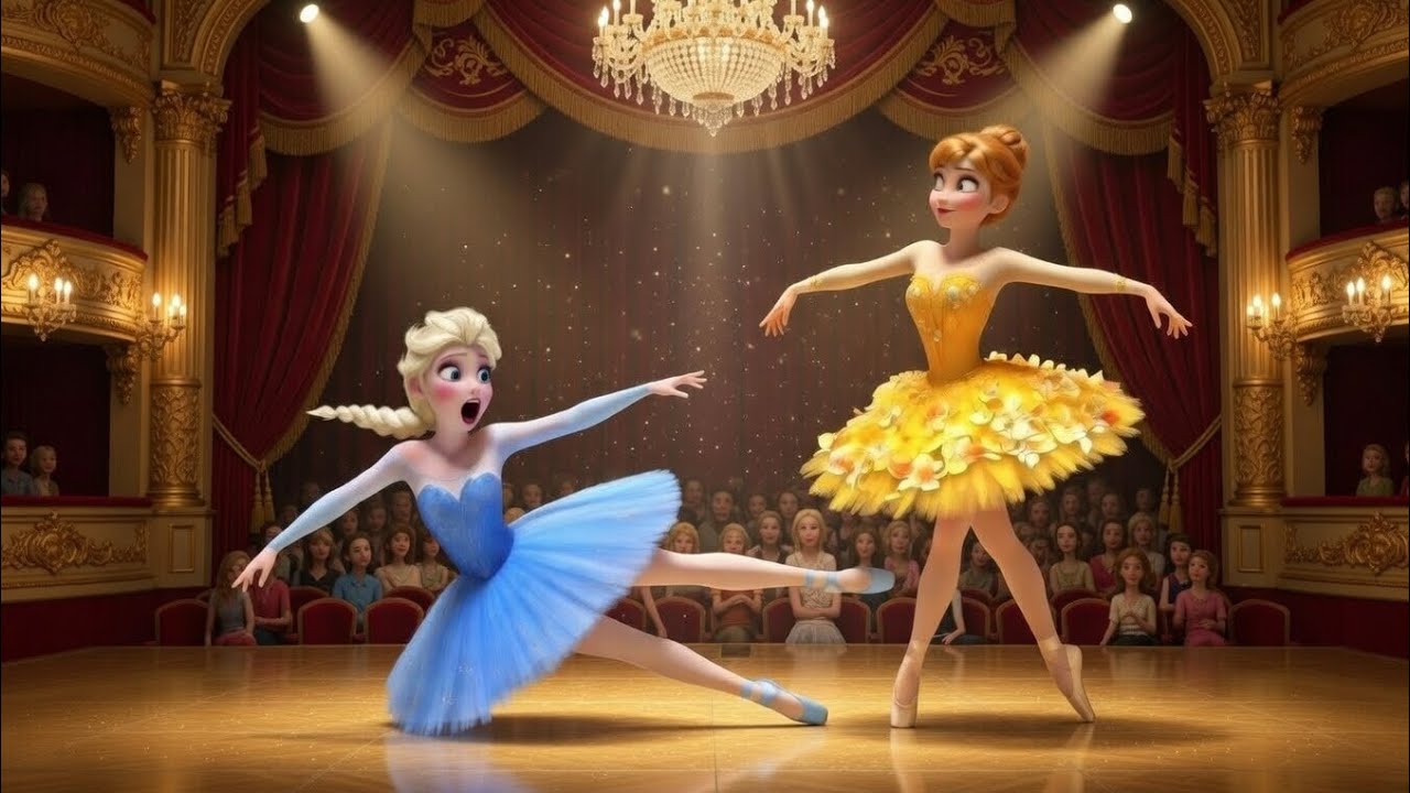 🆕🎶Elsa & Anna Faced Their Worst Ballet Nightmare… Until This Happened 💔