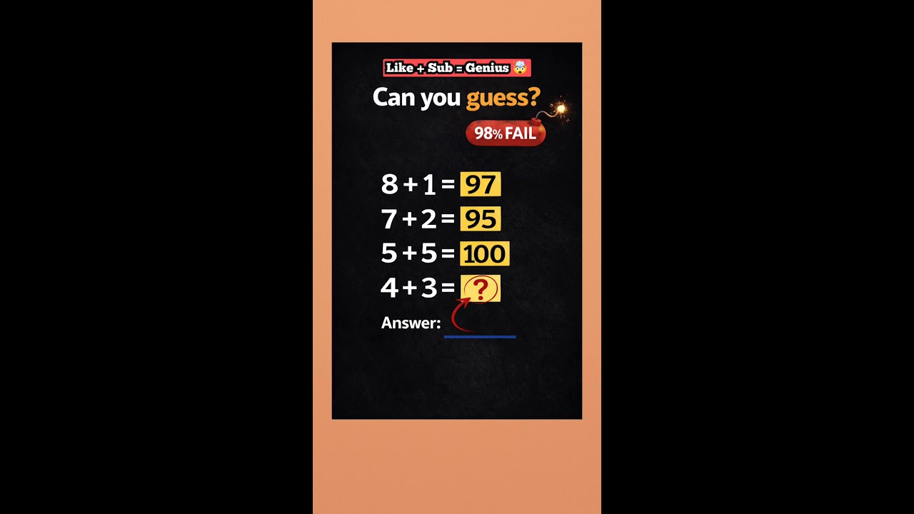 can you guess? brain test #shorts