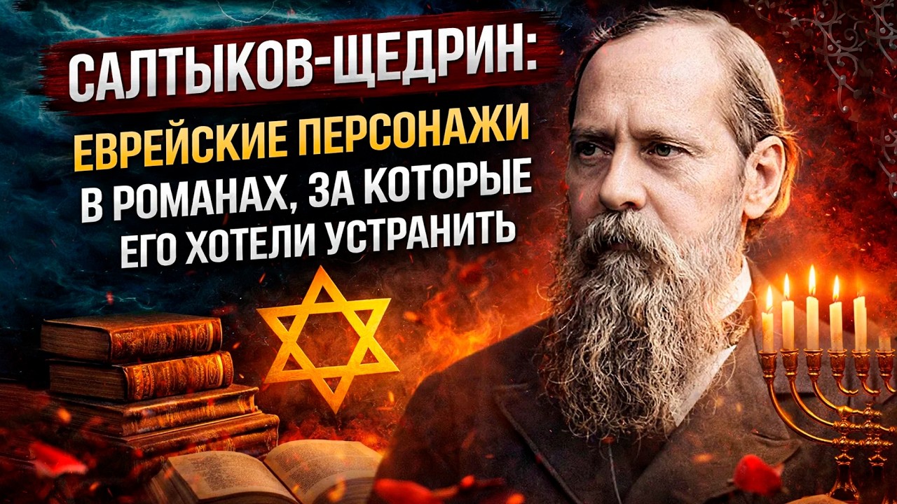 САЛТЫКОВ-ЩЕДРИН: От Славы До Травли - Еврейские Банкиры В Романах, За Которые Его Хотели Убить!