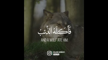 اسلام صبحي تدبرية من سورة يوسف {فَصَبْرٌ جَمِيلٌ ۖ وَاللَّهُ الْمُسْتَعَانُ عَلَىٰ مَا تَصِفُونَ}