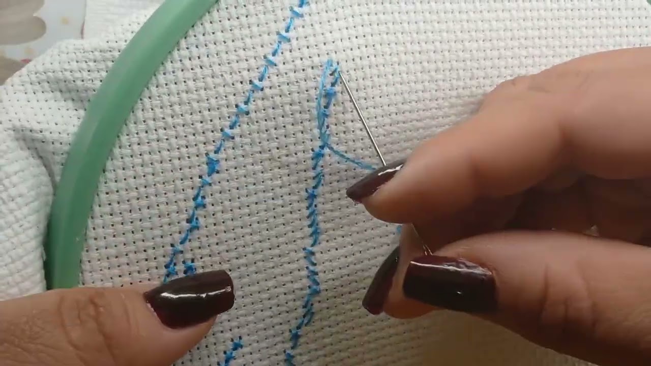 Primera parte de la quinceañera 🤗🪡🧵 #puntodecruz #bordaramano 