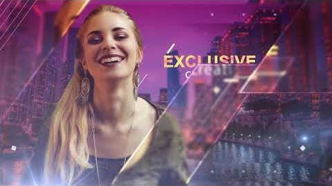 Modern Elegant Slideshow | After Effects template