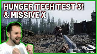 HUNGER DEV UPDATE - TECH TEST ANNOUNCEMENT - Missive X & Sombre Forest Gameplay - HUNGER PODCAST