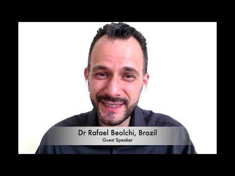 Dr Rafael Beolchi from Brazil during CAPP November Dental Livestream 2020