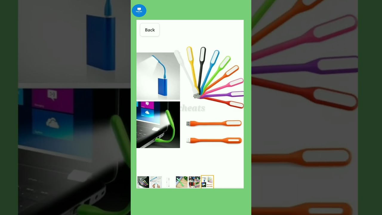 Portable Flexible USB Led Light Under😍 ₹100 Available in Amazon 