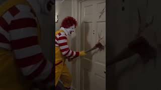 Ronald McDonald Axes the Door – Colonel Sanders "Here's Johnny" Parody! 😱
