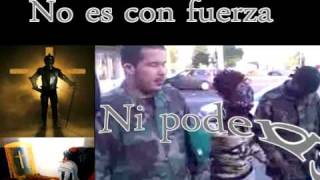 Miniatura de vídeo de "No es con fuerza - Not by power"