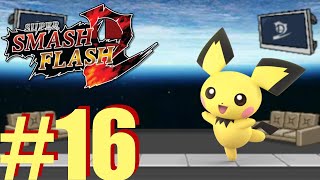 Pichu ascends to the heavens! | Super Smash Flash 2 Part 16