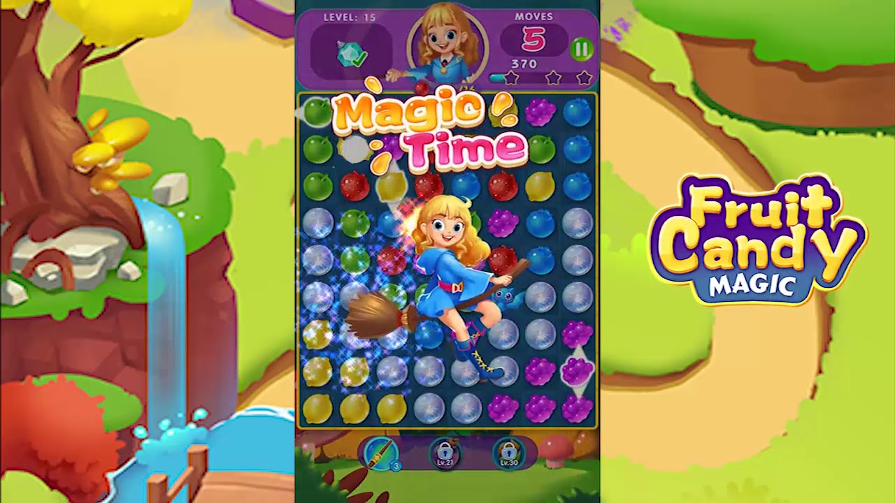 Fruit Candy Magic Amazing Match3 Game 2018 YouTube