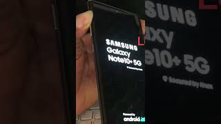 Samsung note 10 5G+ factory reset || note 10 hard reset (without pc)(2023)