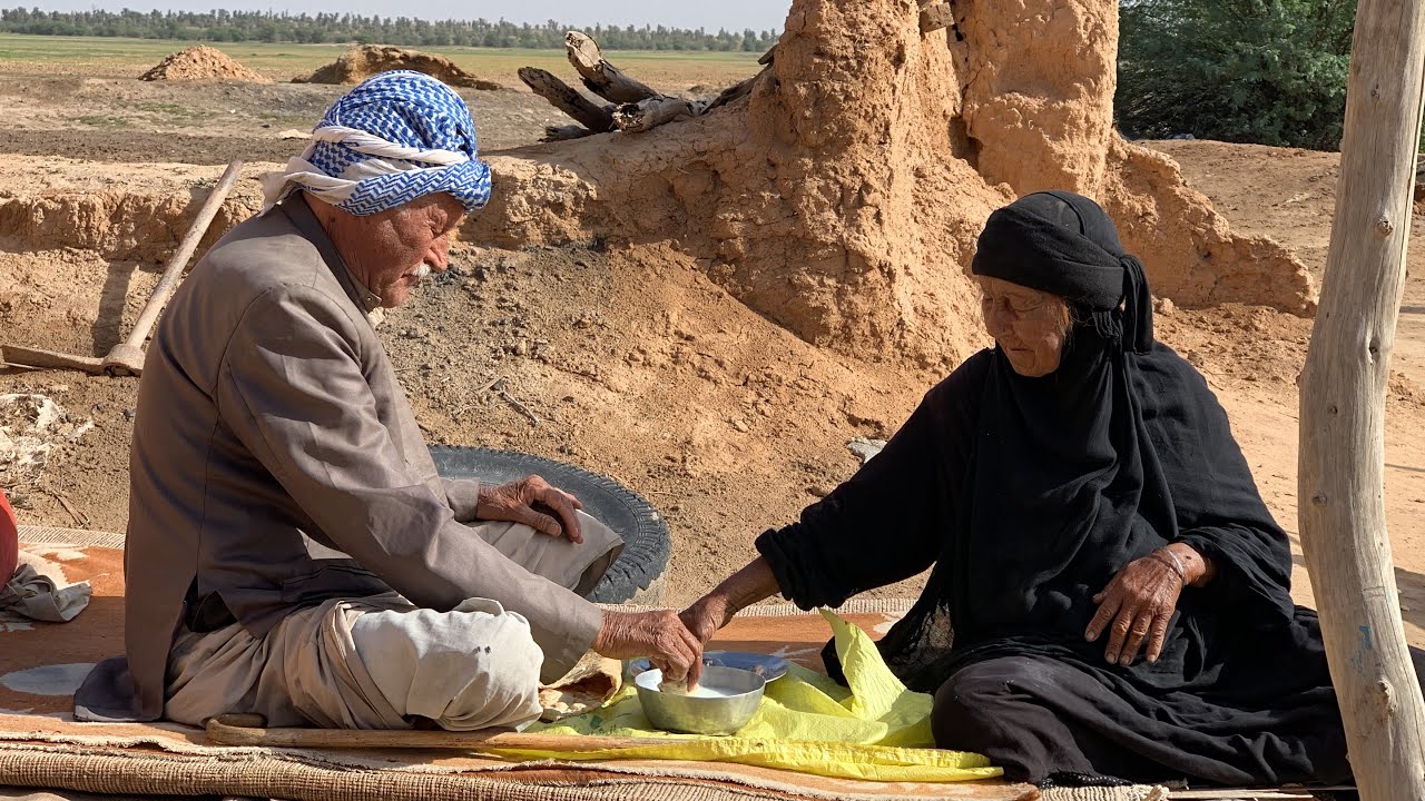 Arabic life style in south of Iran 🇮🇷 nomad’s people routine in village