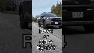 RAV4 or CR-V for handling? #shorts  #shortvideo #viralshort