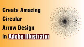 line segment tool | Create Amazing Circular Arrow Design in Adobe Illustrator | Illustrator Effect