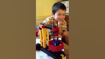 Raphael with FischerTechnik master motor