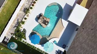 Custom Luxury Pool Installation | Precision Luxury Aquatics | Florida Backyard Transformation