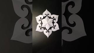 How to make easy paper snowflake part 98
