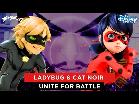 The Dynamic Duo Returns To Fight! | Miraculous Ladybug | Compilation | @disneyindia