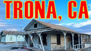 Trona, California Abandoned Desert Town Documentary with Train 
